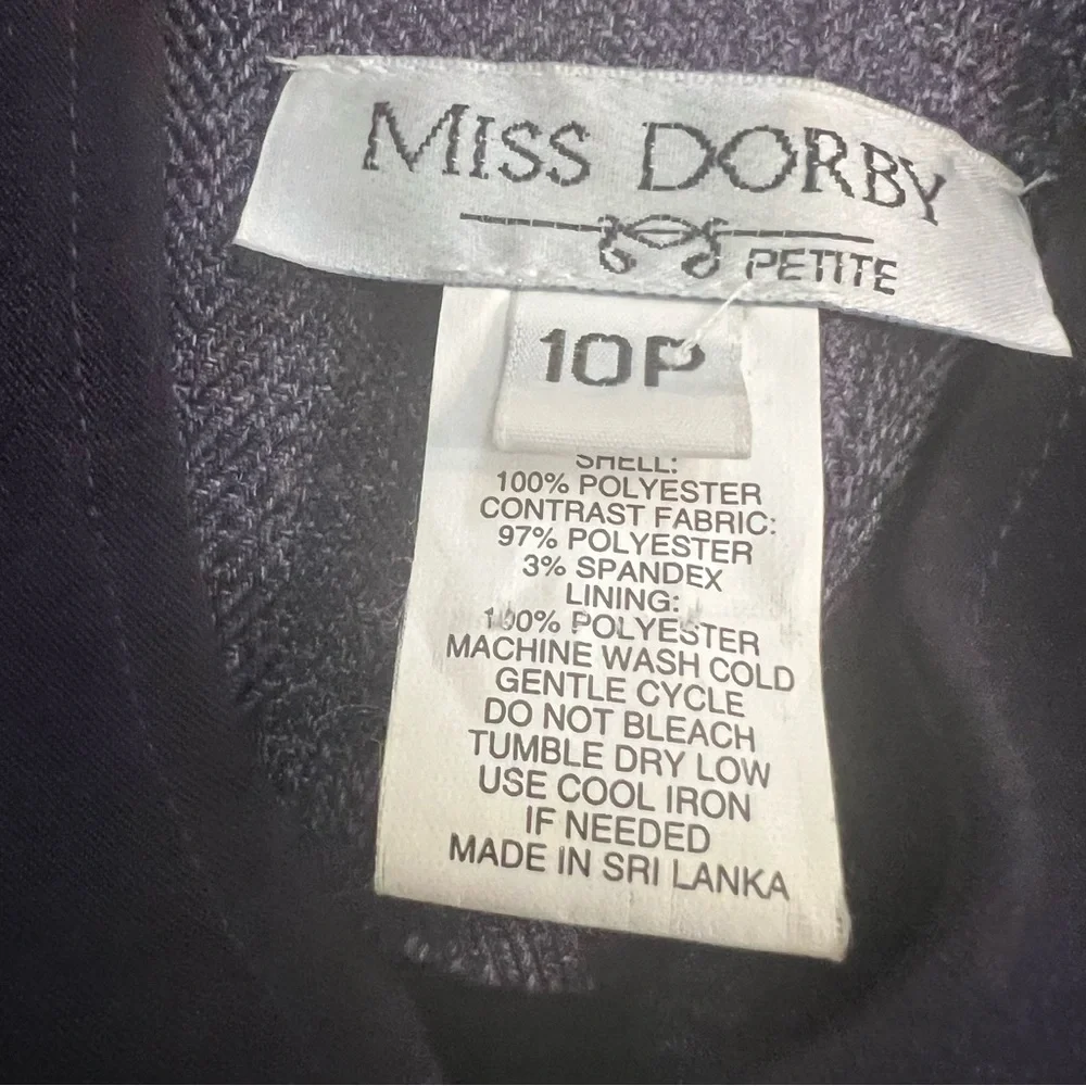 1980’s Vintage Chic Structured Purple Blazer with‎ Button Down Front, Medium 10P